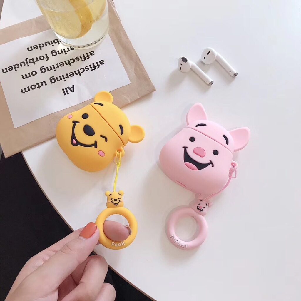 Pink Pig Airpods Case-02