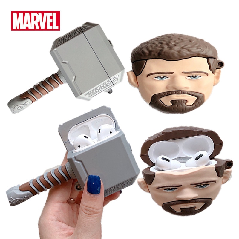 Disney Marvel Thor AirPods Case Silicone Protective-06