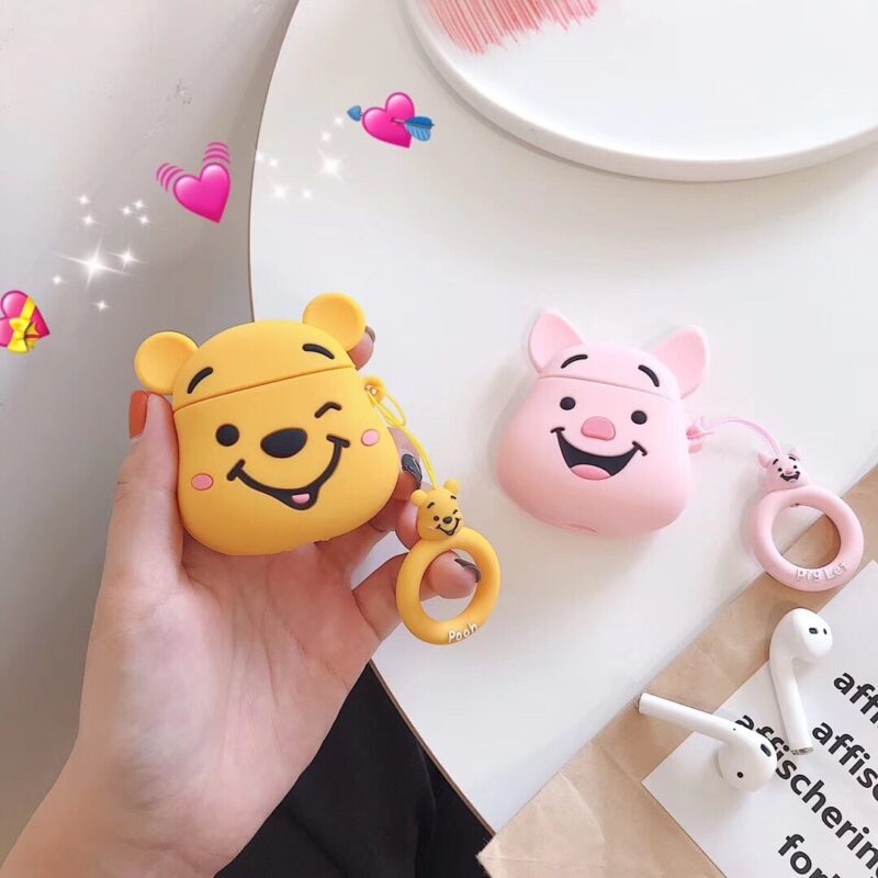Pink Pig Airpods Case-01