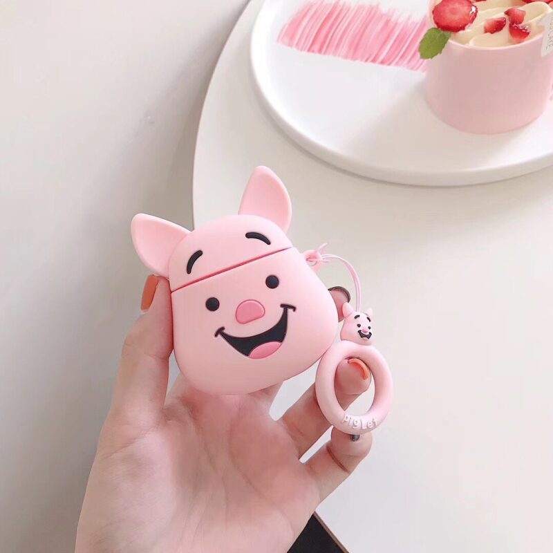 Pink Pig Airpods Case-04